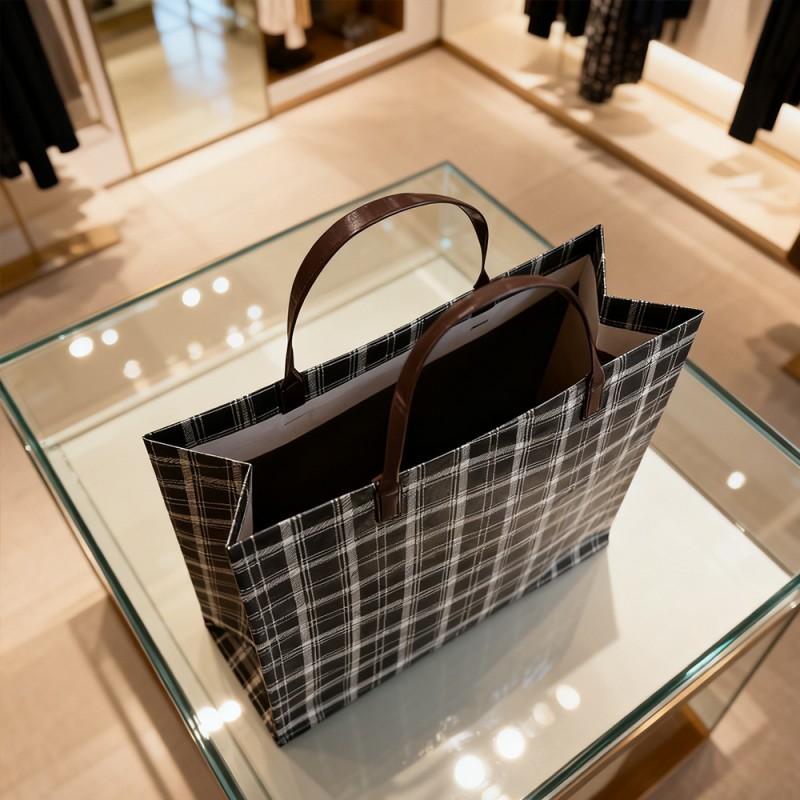 Sacola para presente laminada PP e Pe