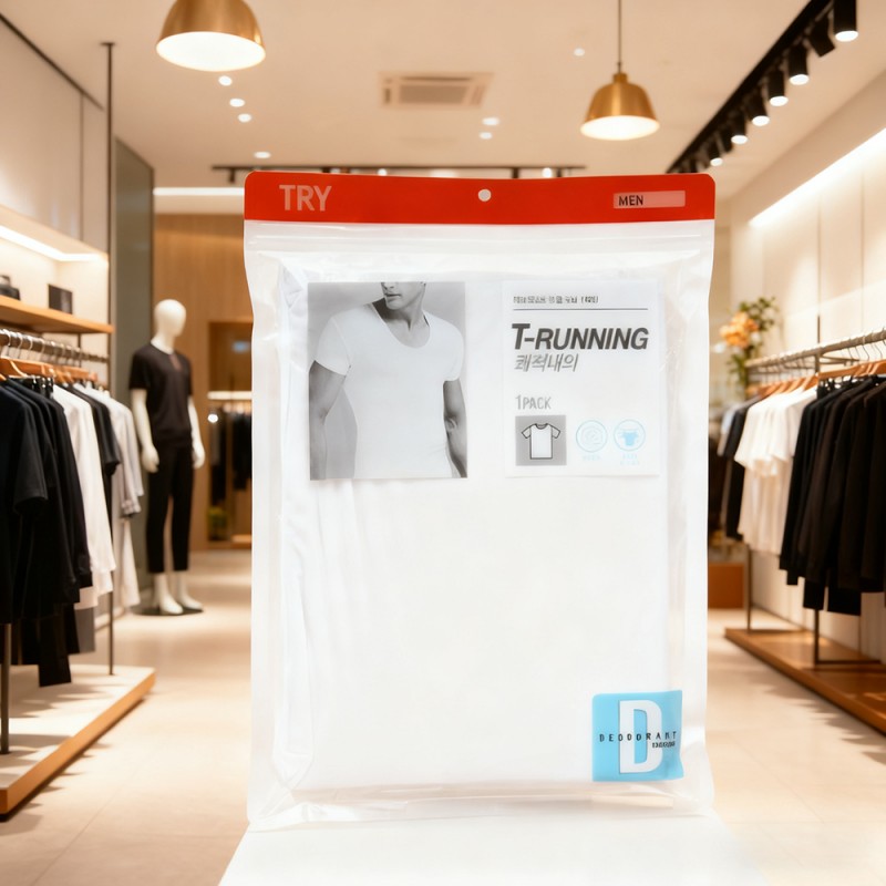 Bolsa para embalagem de roupas íntimas