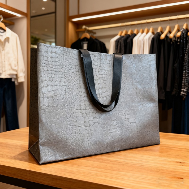 Sacola para presente laminada com filme VCM